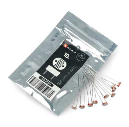 Fotorezistor 5-56k Ohm Gl5616