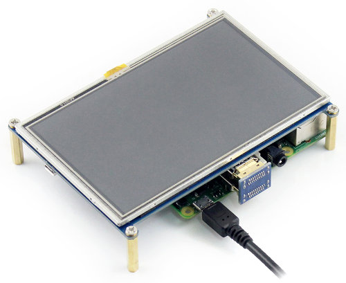 Příklad připojení obrazovky k Raspberry Pi