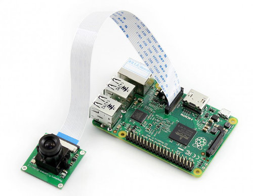 Fotoaparát s úpravou zaostření - Raspberry Pi