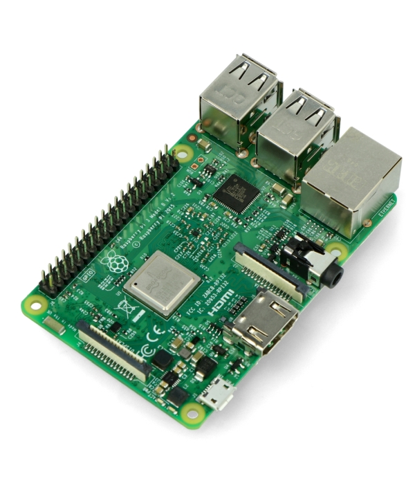 Raspberry Pi 3 model B WiFi Bluetooth 1 GB RAM 1,2 GHz