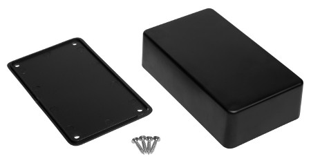 Plastové pouzdro Kradex Z77 IP54 - 124x71x38mm černé
