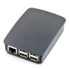 Oficiálním případem Raspberry Pi je grafit