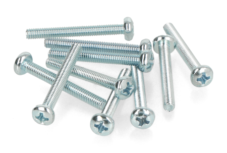 Šroub M2,5 Bossard, délka 20 mm - 10ks.