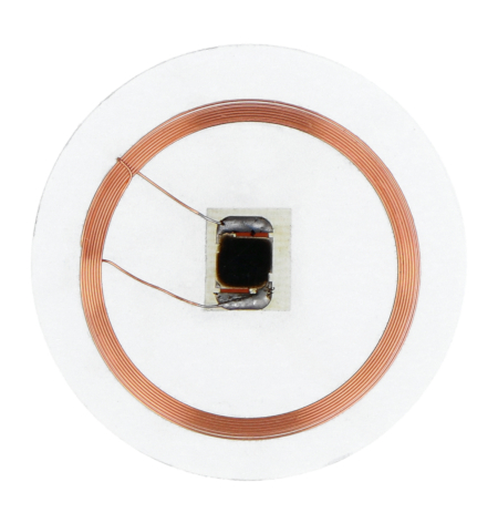 RFID / NFC Clear Tag transparentní - 13,56 MHz - NTAG203 - Adafruit 5458.