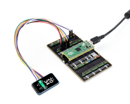 Příklad připojení k Raspberry Pi Pico