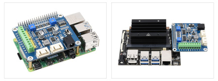 Štít pro Raspberry Pi a Nvidia Jetson Nano