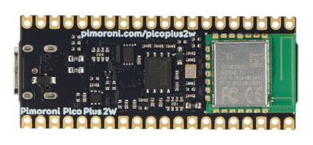 Pimoroni Pico Plus 2 W - deska s mikrokontrolérem RP2350B - WiFi / Bluetooth - Pimoroni PIM726