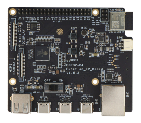 ESP32-P4-Function-EV-Board - Vývojová sada se 7
