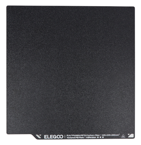 Texturovaná PEI podložka pro 3D tiskárny Elegoo Neptune 4 / 4 Pro - 225 x 225 mm
