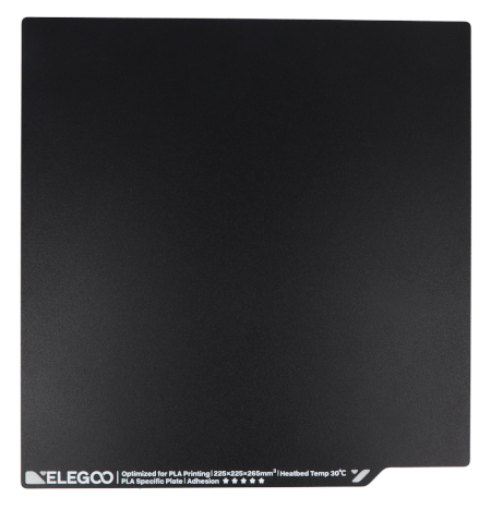 Texturovaná PEI podložka pro 3D tiskárny Elegoo Neptune 4 / 4 Pro - 225 x 225 mm