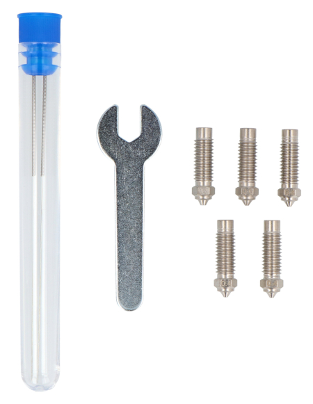 Sada trysek 0,4 mm / 0,6 mm / 0,8 mm pro 3D tiskárny Elegoo Neptune 4 Plus / 4 Max - kalená ocel