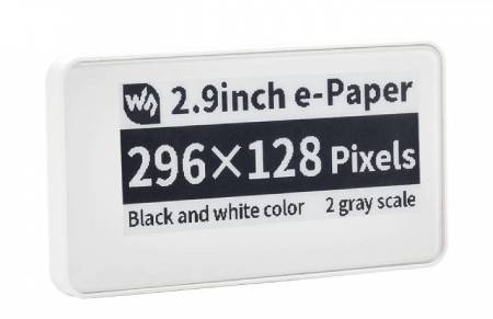 E-papír 2,9'' 296 x 128 px - displej s technologií NFC - Waveshare 17746
