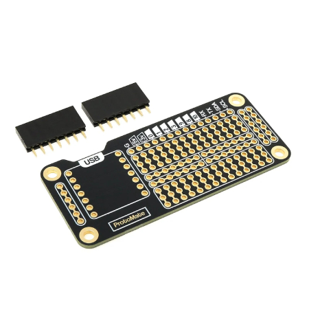 ProtoMate pro XIAO a QT Py je prototypovací deska určená pro Seeed XIAO a Adafruit QT Py
