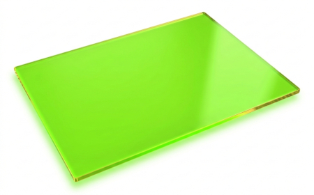 PMMA akrylová deska - 3 mm - 400 x 600 mm - moučně zelená - 1 ks