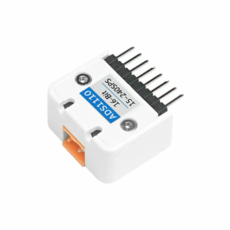 Komunikace probíhá přes sběrnici I2C s adresou 0x48, což umožňuje snadnou integraci s projekty založenými na Arduinu