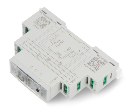 BleBox energyMeter DIN - jednofázový/třífázový obousměrný WiFi měřič energie