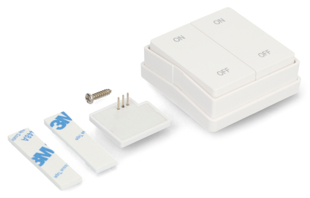 Dálkové ovládání - dvoukanálové kinetické tlačítko - RF 2,4 GHz pro RTX moduly - RTX RFR2K